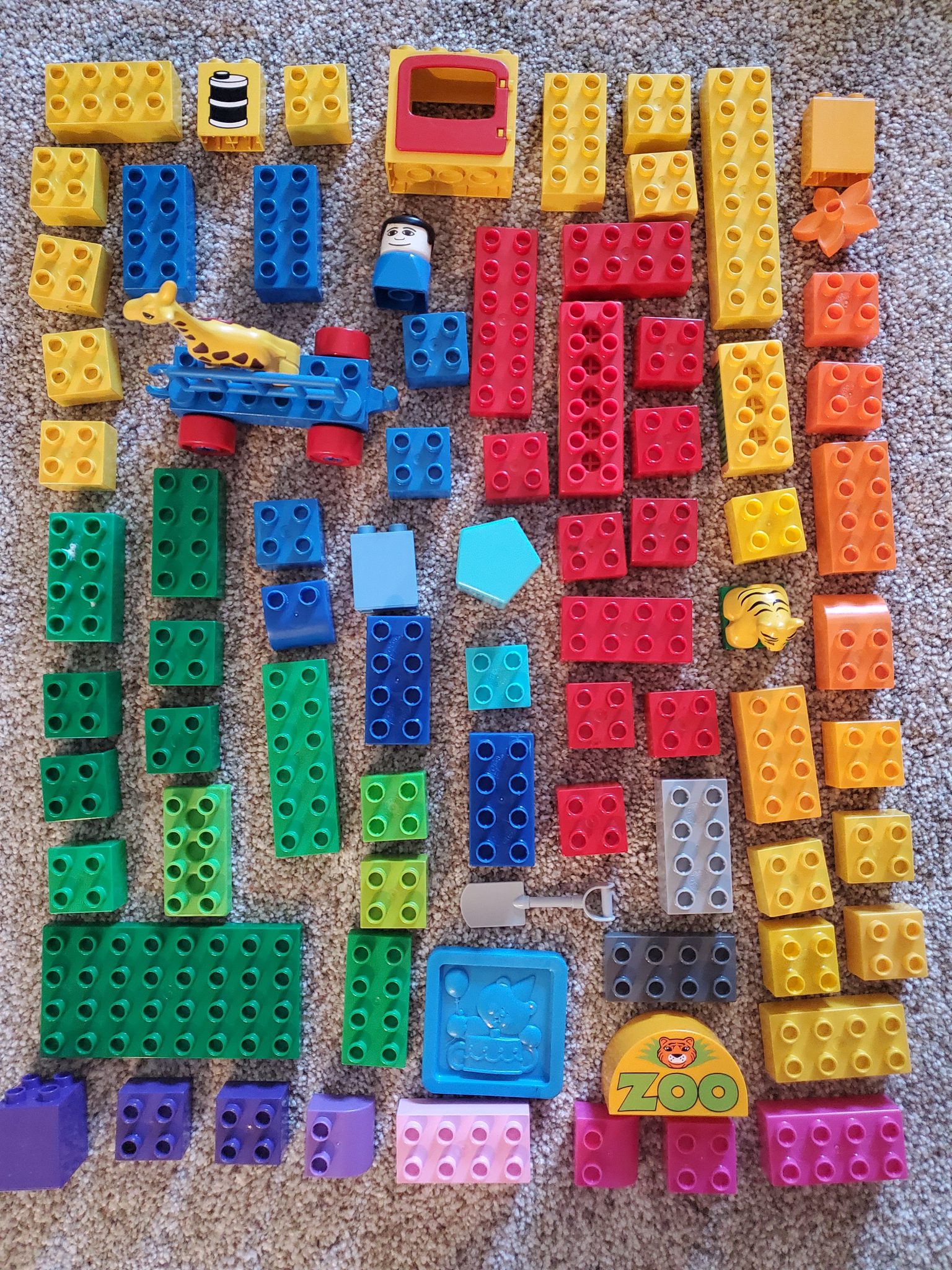 SOLD 80 Piece Assortment with Duplo Bin – Denver Blocks